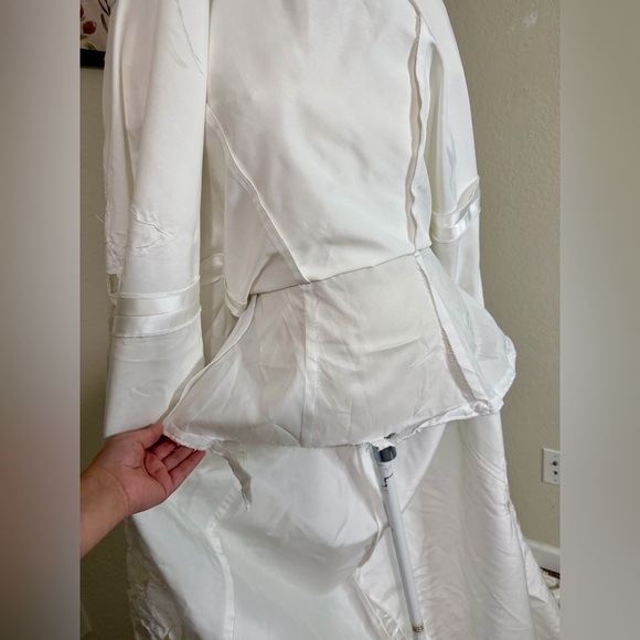 St. Tropez White Lace Wedding Dress - Picture 7 of 16